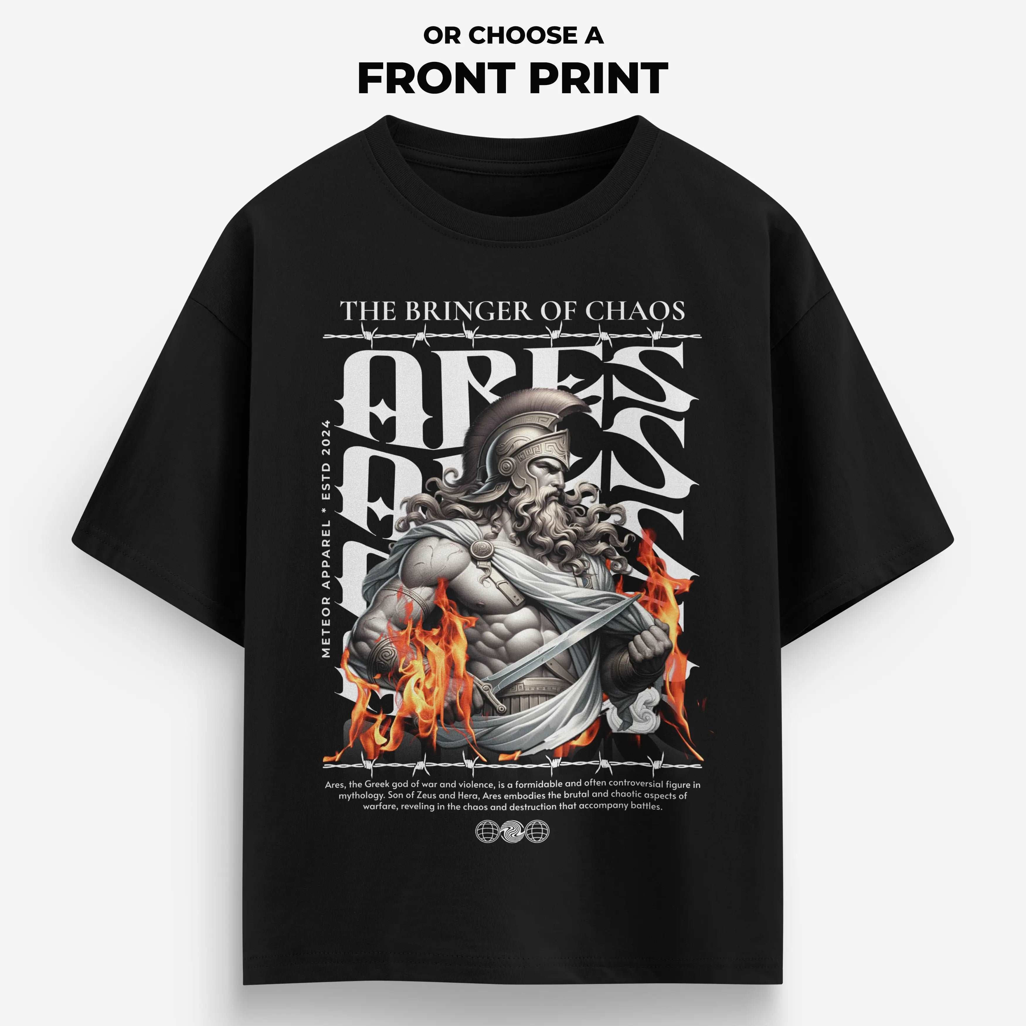 Ares - Premium Oversized T-Shirt