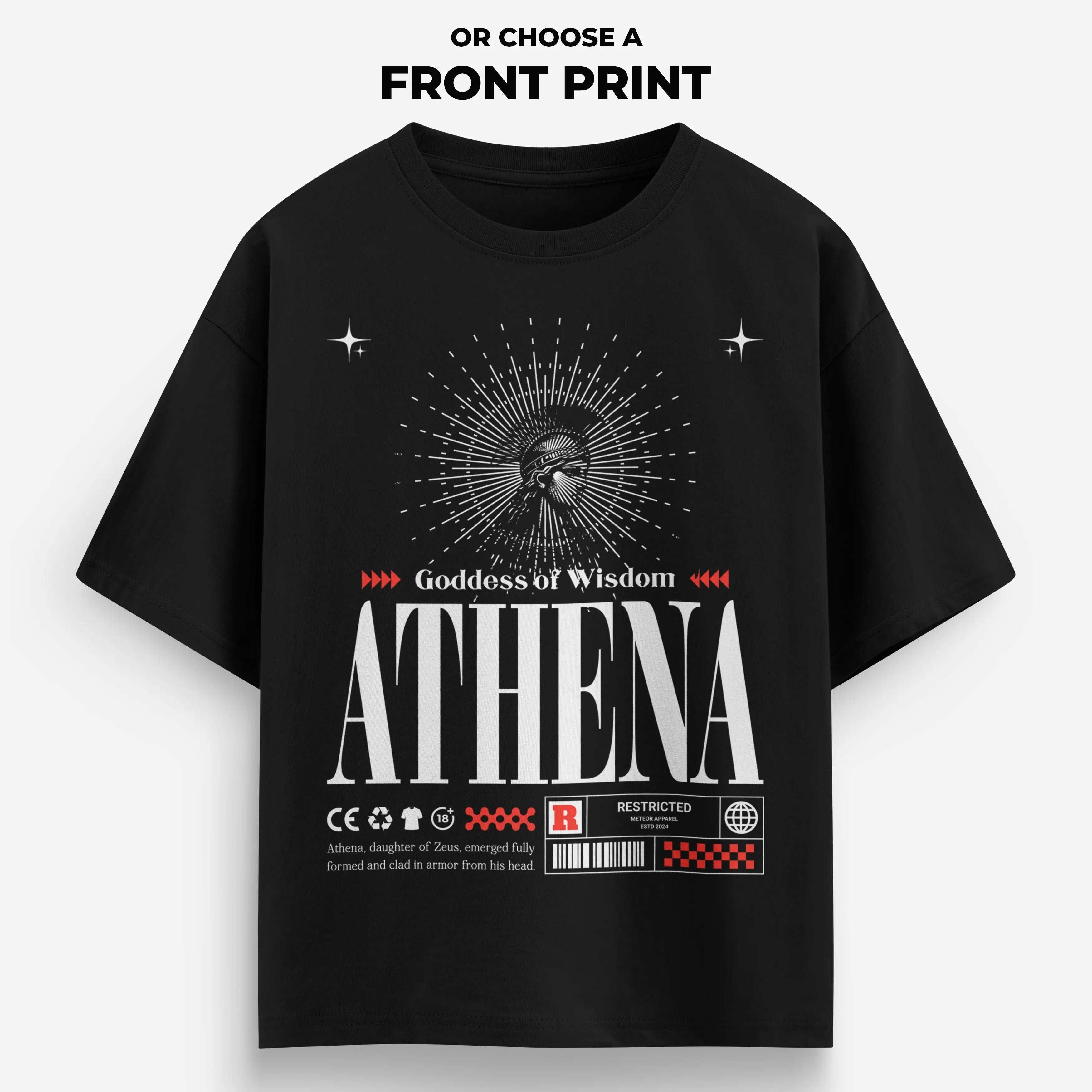 Athena - Premium Oversized T-Shirt