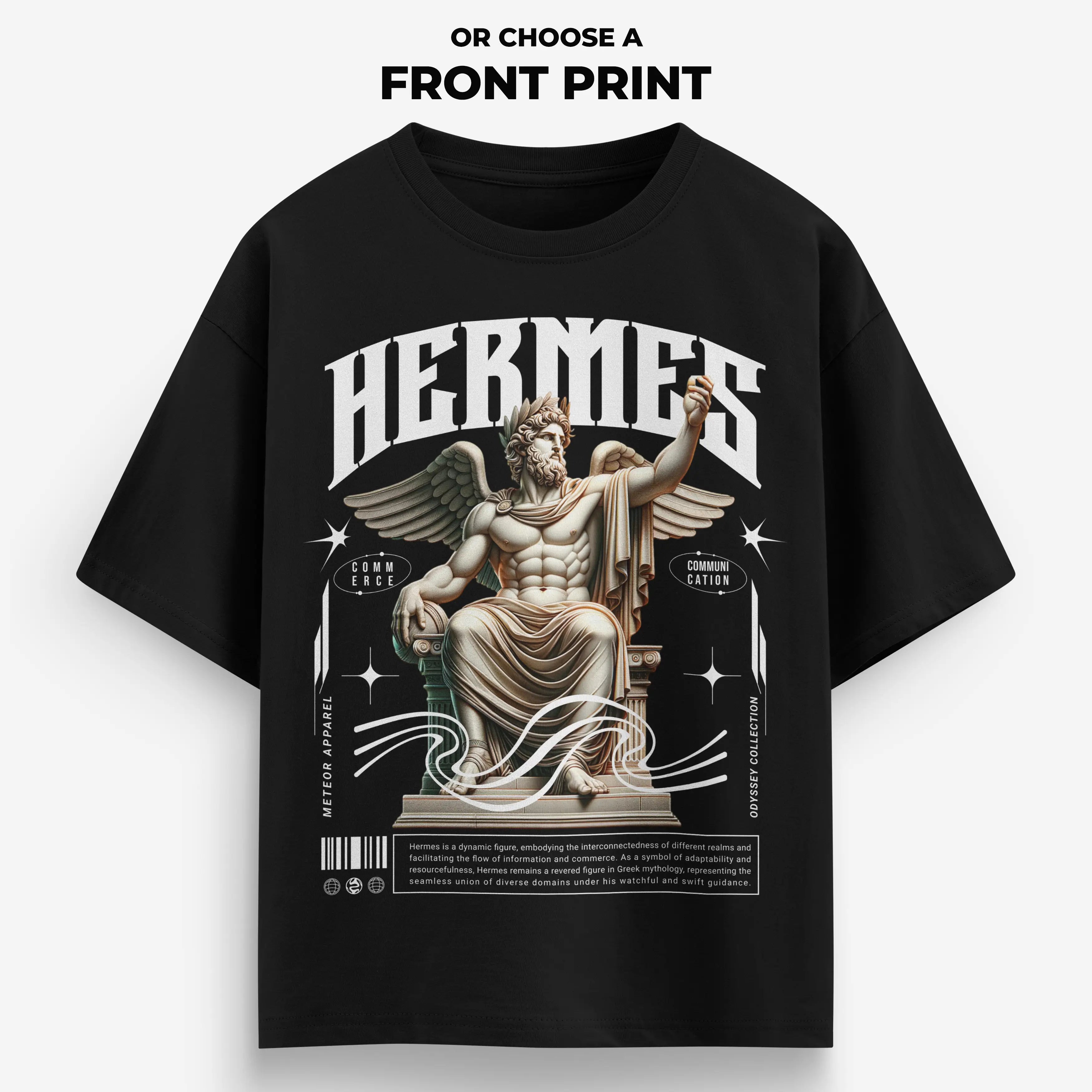 Hermes - Premium Comfy Oversized Tee