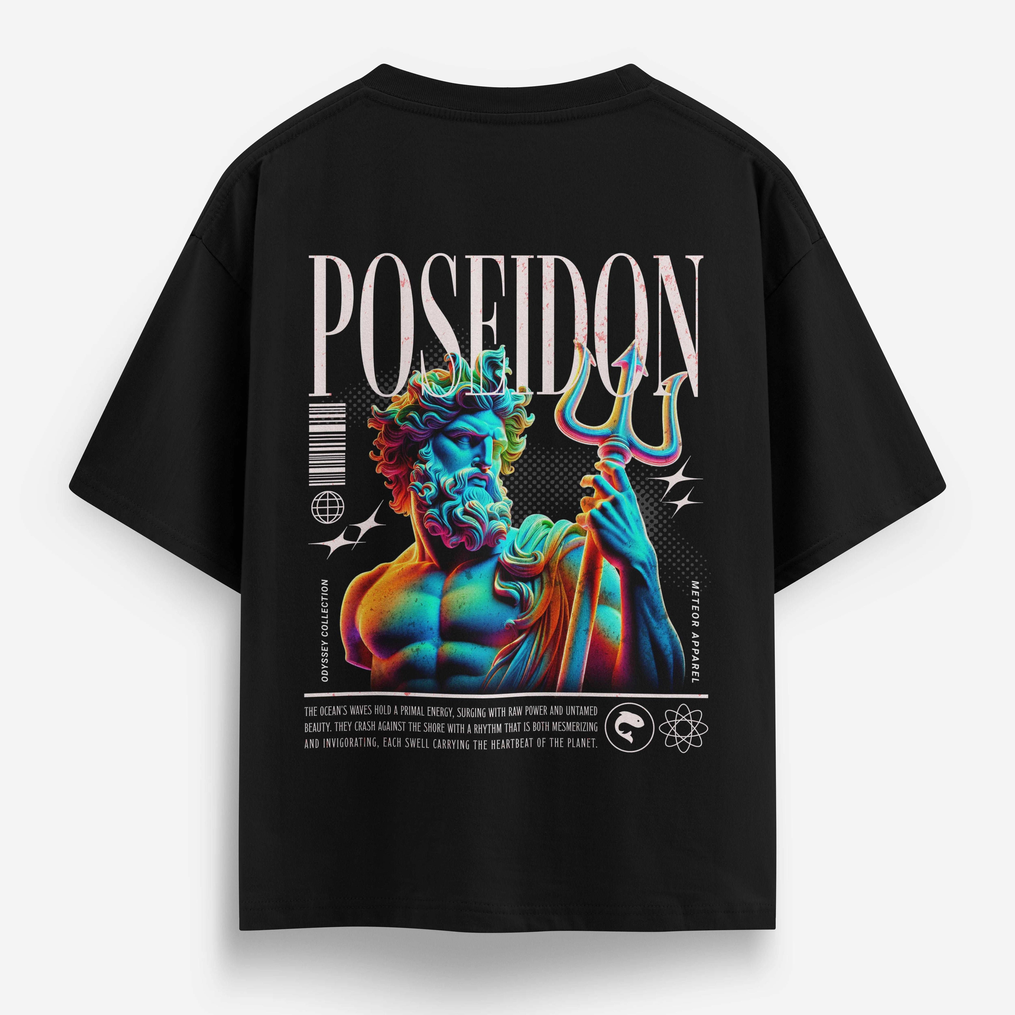 Poseidon - Premium Oversized T-Shirt