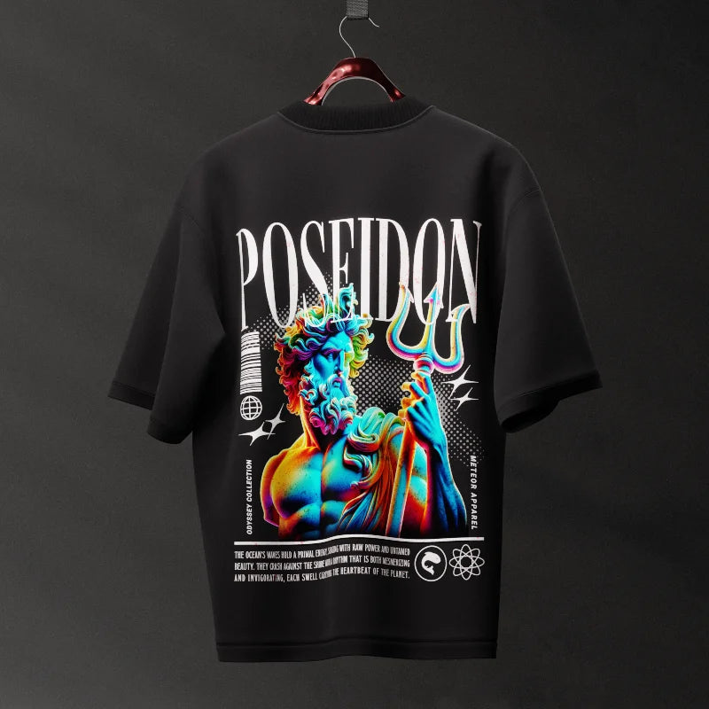 Poseidon - Premium Oversized T-Shirt - Meteor Fashion